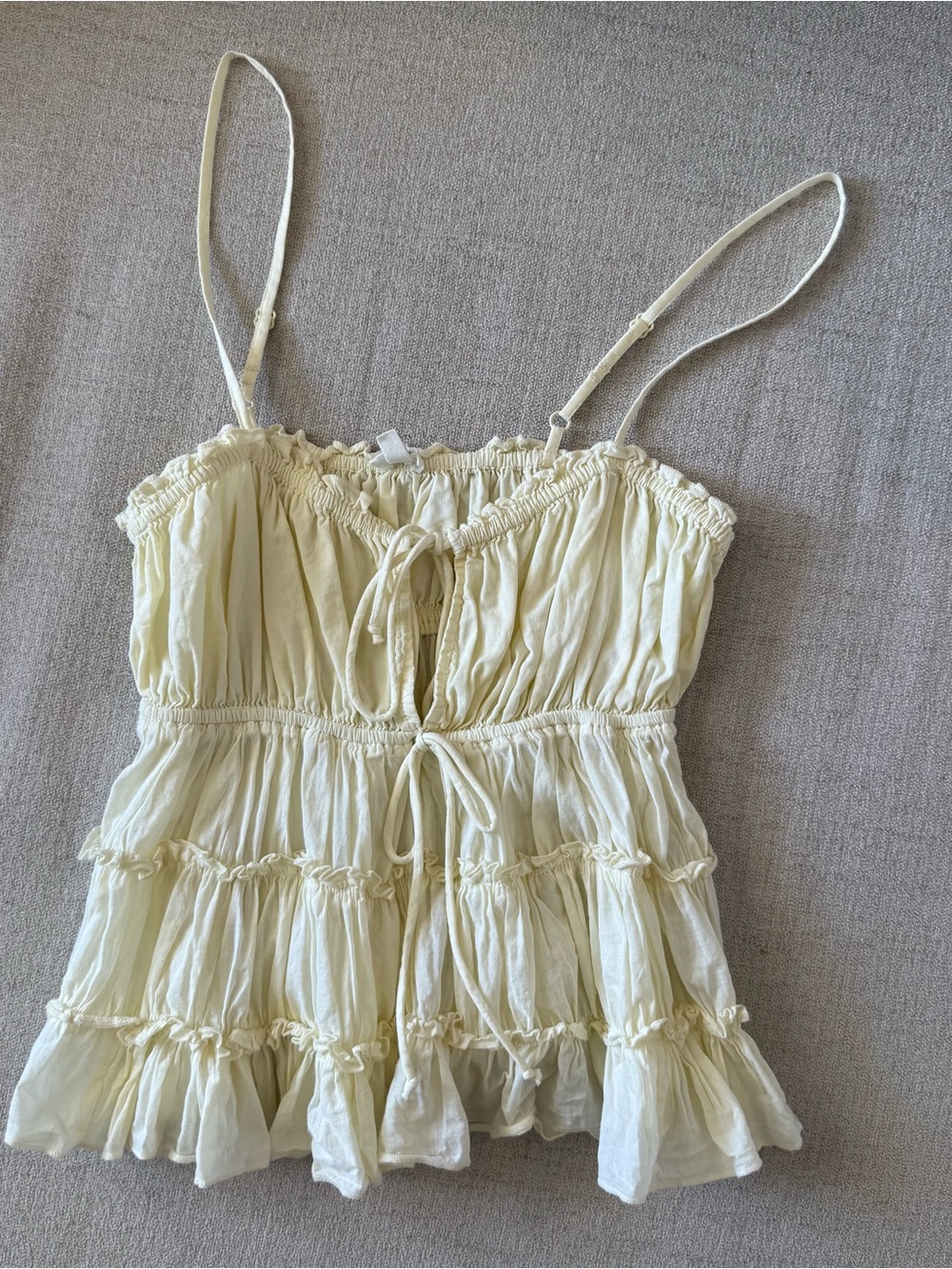Aerie Butter Yellow Tank